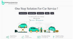 Desktop Screenshot of bookmycarservice.in